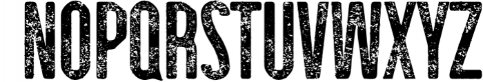 skyline - vintage ligature sans font Font UPPERCASE