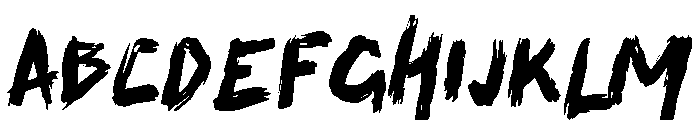 SKATEBOARDER Font UPPERCASE