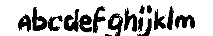 SKATEBOARDER Font LOWERCASE