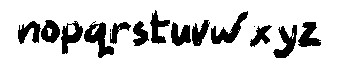 SKATEBOARDER Font LOWERCASE
