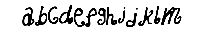 SKHipsters Font LOWERCASE