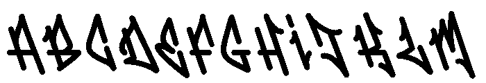 SKILLER Font UPPERCASE