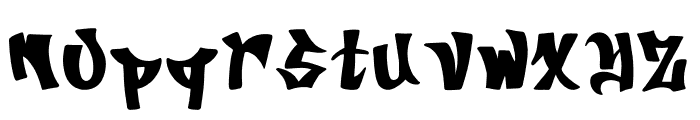 Skate Graffiti PERSONAL USE ONL Font LOWERCASE