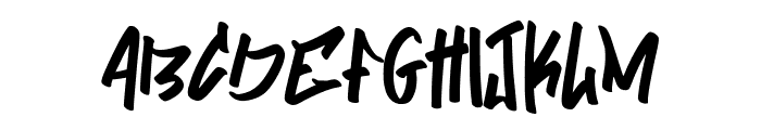 Skatenow Font UPPERCASE