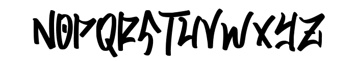 Skatenow Font UPPERCASE