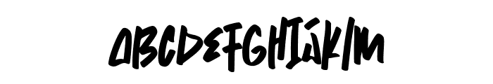 Skatenow Font LOWERCASE