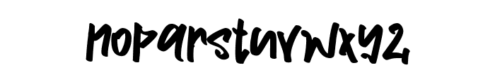 Skatenow Font LOWERCASE