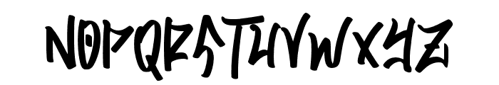 Skatenow Font UPPERCASE