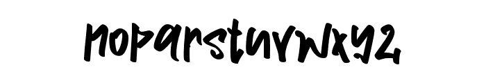 Skatenow Font LOWERCASE