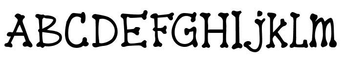 Skeleton Island Font UPPERCASE