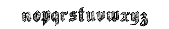 Sketch Gothic School Font LOWERCASE