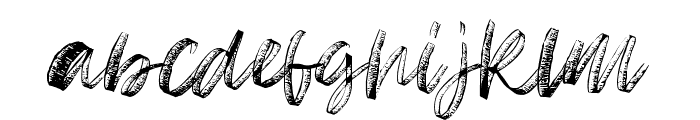 Sketch Time Regular Font LOWERCASE