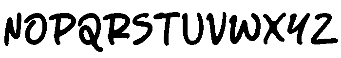 Sketcha Kits Font UPPERCASE