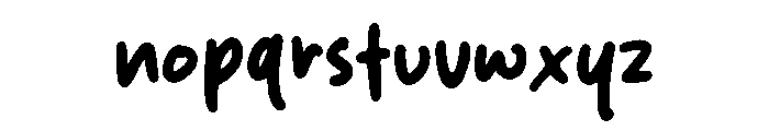 Sketcha Kits Font LOWERCASE