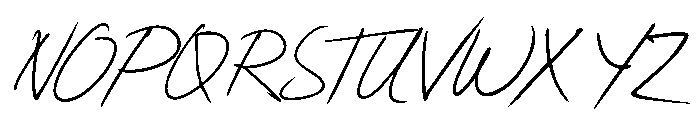 Sketchen Allcaps Font LOWERCASE
