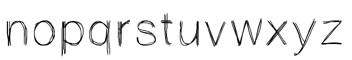 Sketchtica Font LOWERCASE