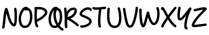 Sketchy Sans Font UPPERCASE