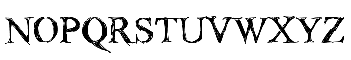 !Sketchy Times Bold Font UPPERCASE