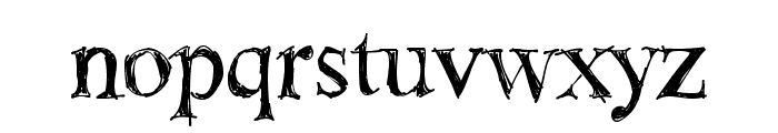 !Sketchy Times Bold Font LOWERCASE