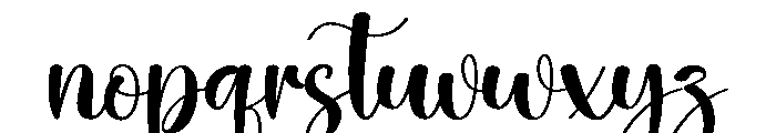 Sketchy2 Font LOWERCASE