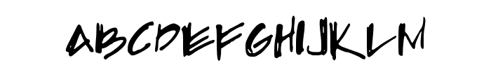 SketchyArch Font LOWERCASE
