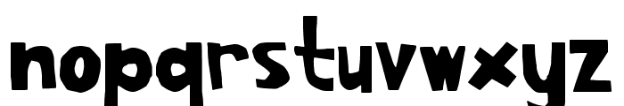 Skitcut Font LOWERCASE