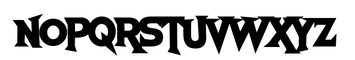Skull And Void Font LOWERCASE