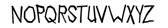 Skull Cracker Font UPPERCASE