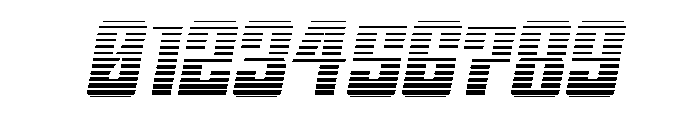 Sky Ghost Gradient Italic Font OTHER CHARS
