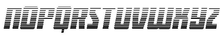 Sky Ghost Gradient Italic Font LOWERCASE