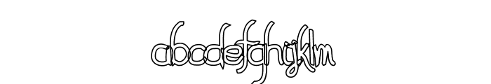 SkyFanci-Regular Font LOWERCASE