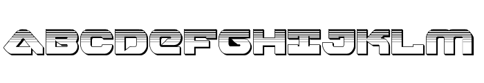 Skyhawk Platinum Font UPPERCASE