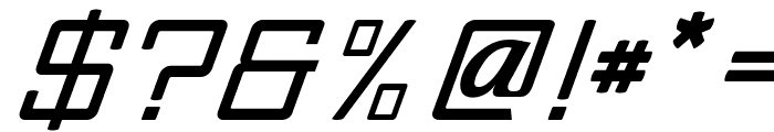 Skylark Italic Font OTHER CHARS