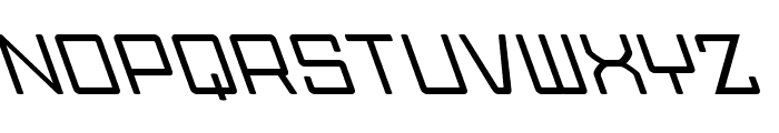 Skylark Oblique Font LOWERCASE