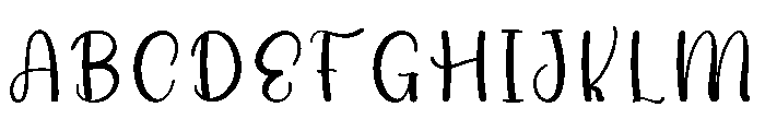 Skylight Font UPPERCASE