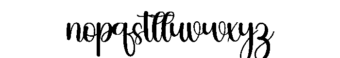 Skylight Font LOWERCASE