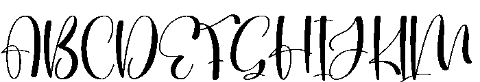 Skyline2 Font UPPERCASE