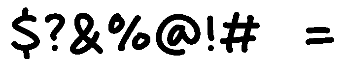 Skynight Font OTHER CHARS