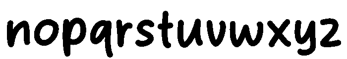 Skynight Font LOWERCASE