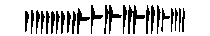 Skyrim_Daedra Font OTHER CHARS