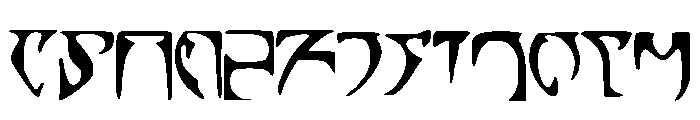 Skyrim_Daedra FONT