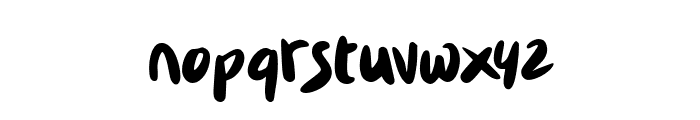 Skytark Font LOWERCASE