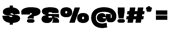 Skyvia Demo Bold Font OTHER CHARS