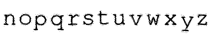 skontt Font LOWERCASE