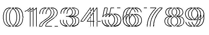skygge Font OTHER CHARS