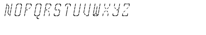 Skrean Regular Italic Font UPPERCASE