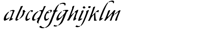 Skript Regular Font LOWERCASE