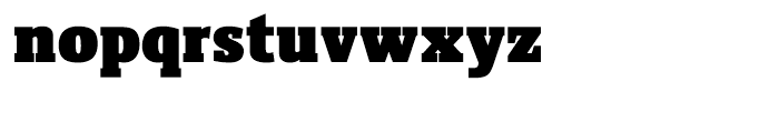 Sky Serif Black Font LOWERCASE