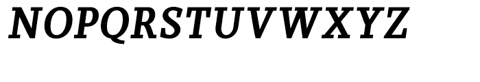 Sky Serif Semi Bold Italic Font UPPERCASE