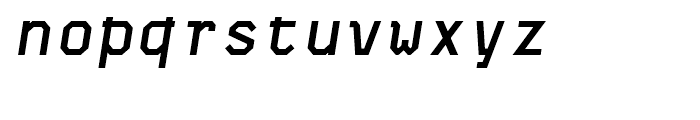 Skyhook Mono Bold Italic Font LOWERCASE